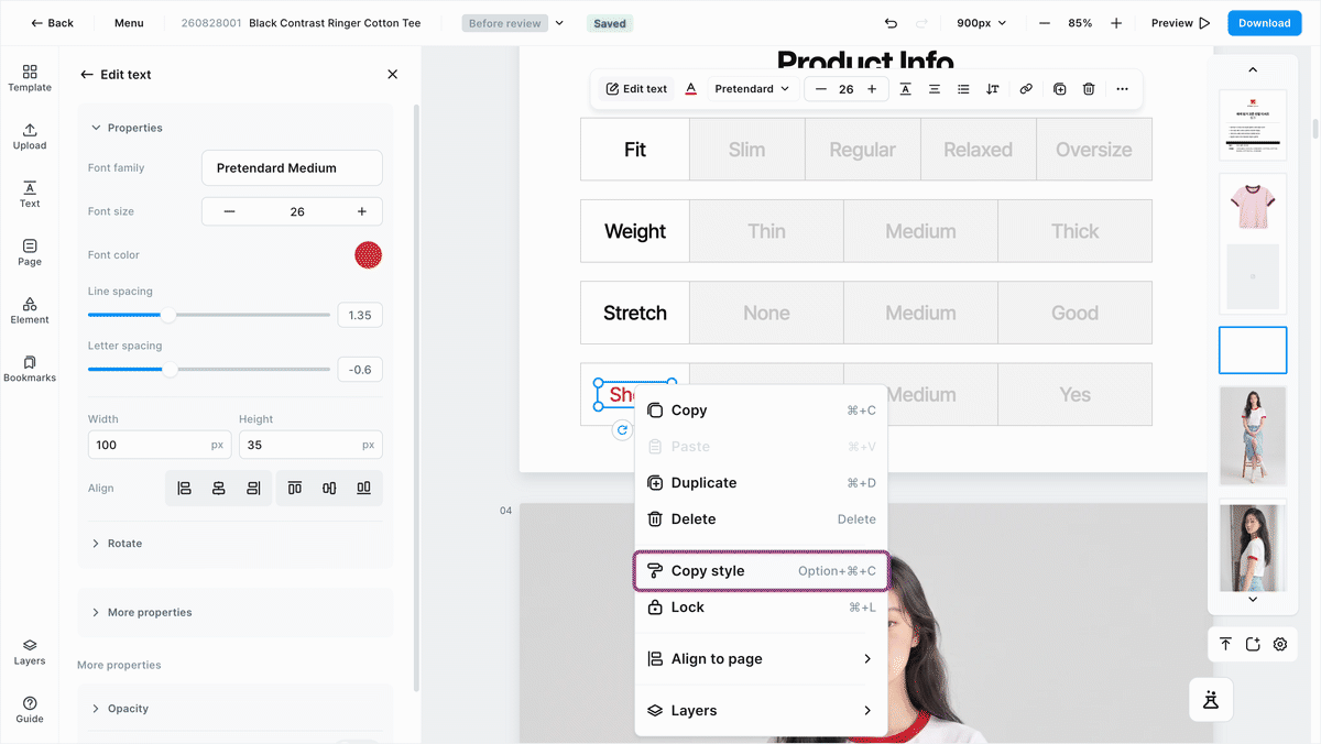 Copy the style from the first item, then select the other three together and paste once