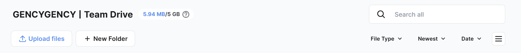Title bar and top toolbar
